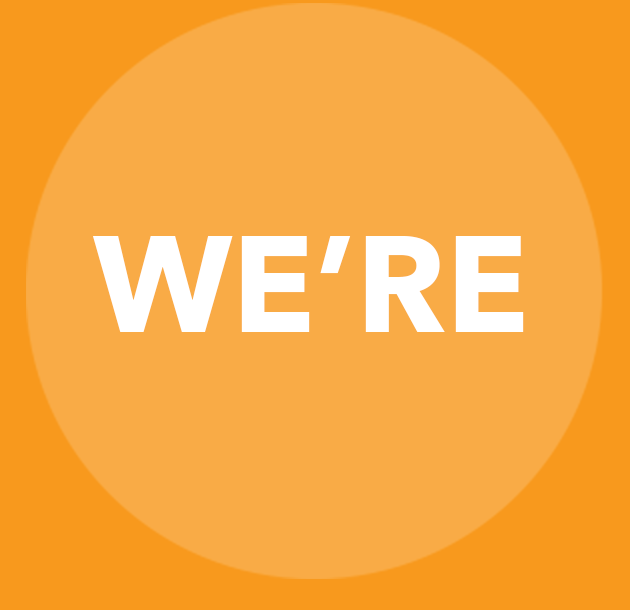 we're